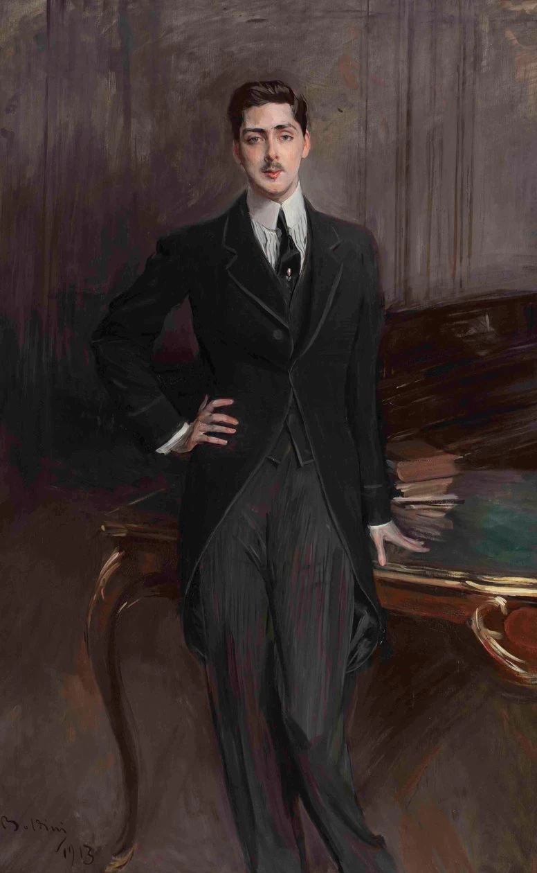 Ritratto del Conte Sergey Platonovich Zubov, 1913